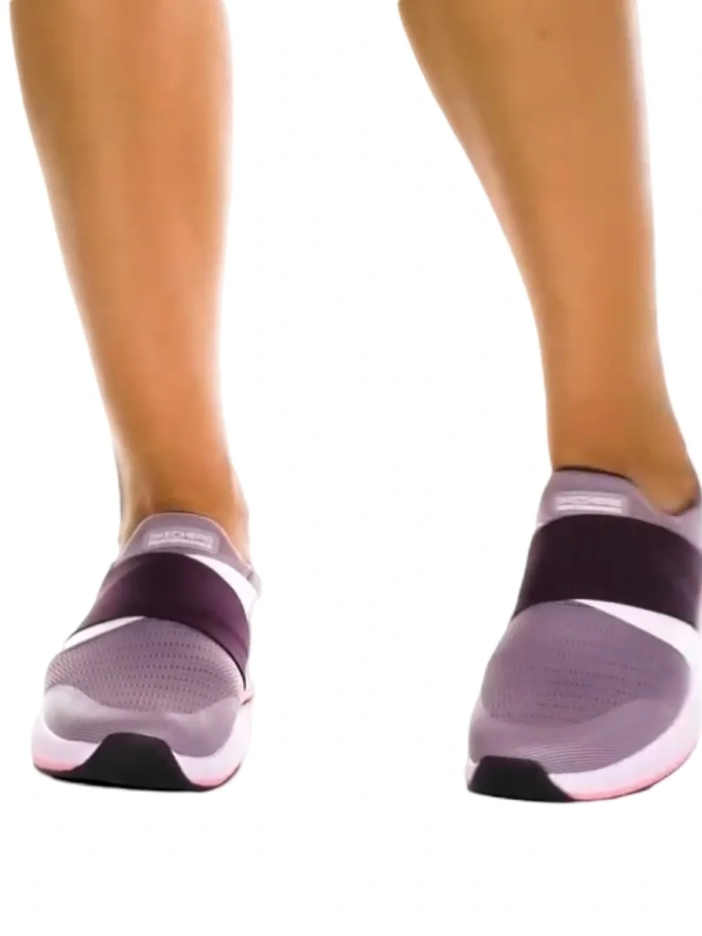 Skechers Women’s GOrun Pulse - Bold Venture Slip-On Running Sneakers, plum